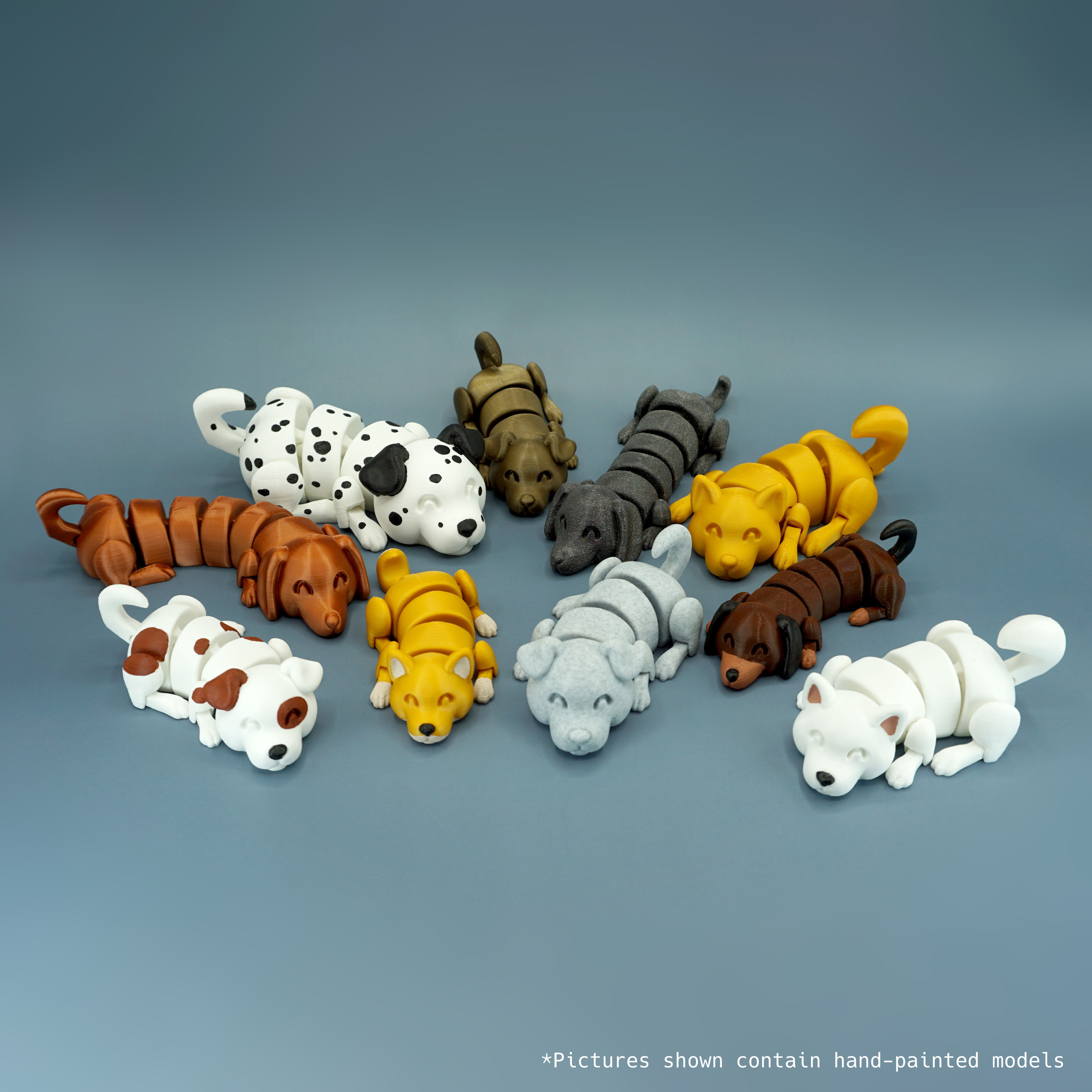 3D file Lazy Dogs 🐕 ・3D printable model to download・Cults